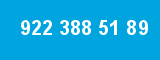922 388 51 89